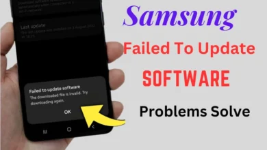 Software Update Failed on Samsung Galaxy Phone or Tablet